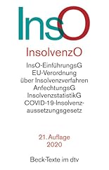 Insolvenzordnung einführungsg gebraucht kaufen  Wird an jeden Ort in Deutschland