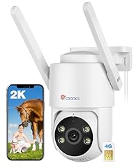 Ctronics lte telecamera usato  Spedito ovunque in Italia 