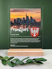 Frankfurt geschenk personalisi gebraucht kaufen  Wird an jeden Ort in Deutschland