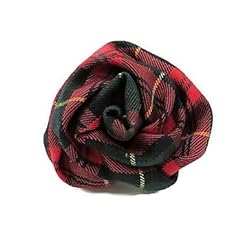 Tartan fabric brooch for sale  Delivered anywhere in UK