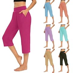 Women cropped capri for sale  Delivered anywhere in UK
