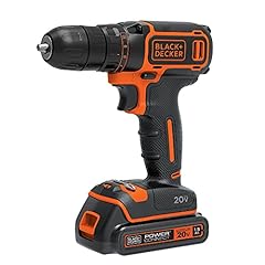 BLACK+DECKER 20V MAX Cordless Drill/Driver (BDCDD120C),Pack, used for sale  Delivered anywhere in USA 