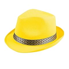 Chapeau borsaline jaune d'occasion  Livré partout en France