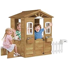 Outsunny wooden playhouse for sale  Delivered anywhere in UK