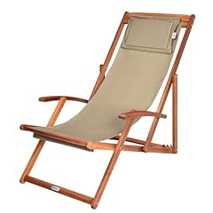 Casaria sonnenliege holz gebraucht kaufen  Wird an jeden Ort in Deutschland