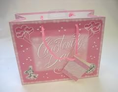Pink christening day for sale  Delivered anywhere in UK
