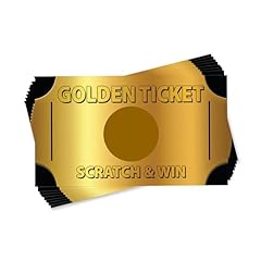 Golden ticket scratch for sale  Delivered anywhere in USA 