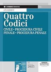 Quattro codici civile usato  Spedito ovunque in Italia 