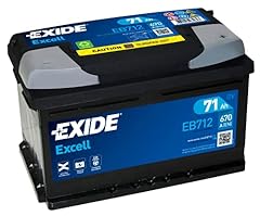 Exide eb712 starter for sale  Delivered anywhere in Ireland