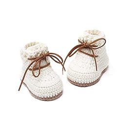 Handmade infant booties for sale  Delivered anywhere in USA 