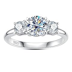 Moissanite engagement rings for sale  Delivered anywhere in USA 