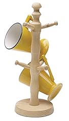 KitchenCraft Wooden Mug Tree Holder, Beechwood, 11.5 for sale  Delivered anywhere in UK