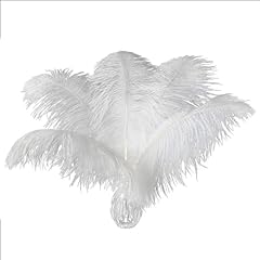 10pcs ostrich feathers for sale  Delivered anywhere in UK
