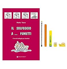 Solfeggio fumetti corso usato  Spedito ovunque in Italia 
