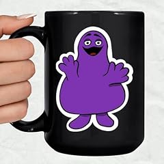 Grimace mcdonalds black for sale  Delivered anywhere in USA 