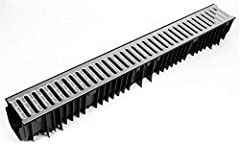 6 x Heavy Duty A15 Galvanised Channel Drainage Grating, used for sale  Delivered anywhere in UK
