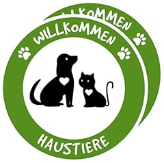 Adesivo animali benvenuti. usato Adesivo animali benvenuti. usato  Spedito ovunque in Italia