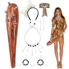 Accessori costume cavernicola usato  Spedito ovunque in Italia 