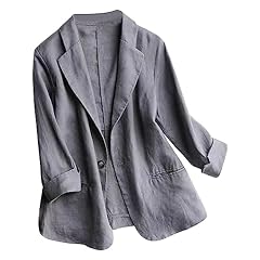 Linen jackets women for sale  Delivered anywhere in UK