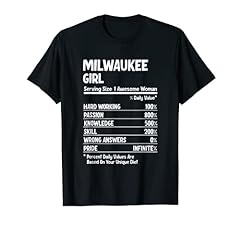 Milwaukee girl shirt for sale  Delivered anywhere in USA 