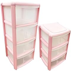 Pink drawer frosted for sale  Delivered anywhere in UK
