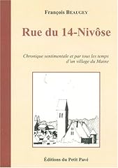 Rue nivôse chronique d'occasion  Livré partout en Belgiqu