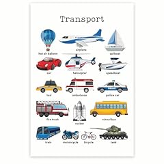 Transport classroom poster for sale  Delivered anywhere in USA 