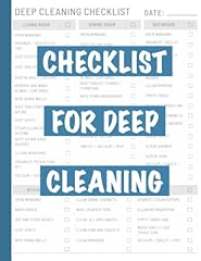 Checklist deep cleaning for sale  Delivered anywhere in USA 