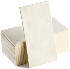 Ivory napkins linen for sale  Delivered anywhere in USA 