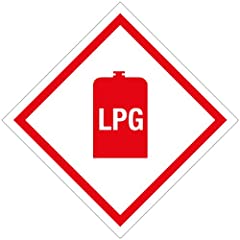 Lpg sticker caravan for sale  Delivered anywhere in Ireland