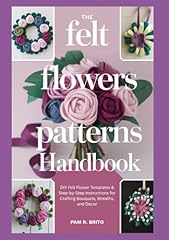 Felt flowers patterns for sale  Delivered anywhere in USA 