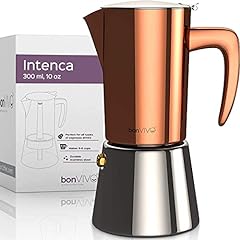 Used, bonVIVO Intenca Stovetop Espresso Maker Luxurious Italian for sale  Delivered anywhere in USA 
