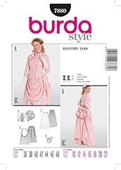 Burda b7880 cartamodello usato  Spedito ovunque in Italia 