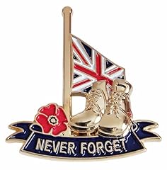 Poppy pin badge for sale  Delivered anywhere in UK
