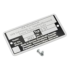Set rahmenplakette typenschild gebraucht kaufen  Wird an jeden Ort in Deutschland