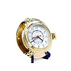 9" Solid Brass Porthole Time and Tide Clock for sale  Delivered anywhere in Canada
