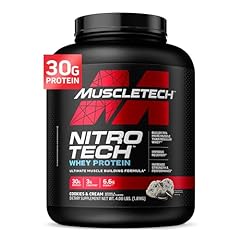 Muscletech nitrotech whey for sale  Delivered anywhere in UK