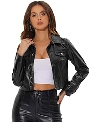 Allegra cropped faux for sale  Delivered anywhere in USA 