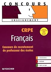 Crpe français concours d'occasion  Livré partout en France