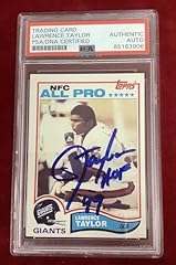 Lawrence taylor signed for sale  Delivered anywhere in USA 