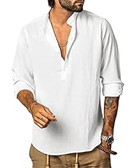 Yaohuole mens linen for sale  Delivered anywhere in UK