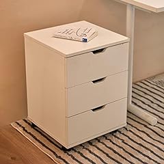 Used, Vicllax 3 Drawer Dresser Mobile Cabinet Under Desk for sale  Delivered anywhere in USA 