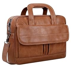 Leather laptop bag for sale  Delivered anywhere in USA 