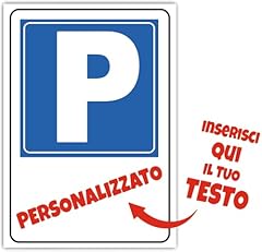 Pubblicità cartello parcheggi usato  Spedito ovunque in Italia 