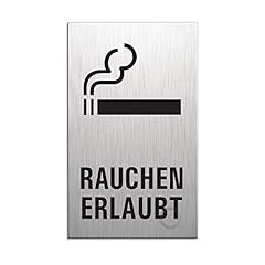 Türschild schild rauchen gebraucht kaufen  Wird an jeden Ort in Deutschland