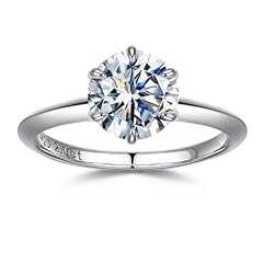 Smilest 2ct moissanite for sale  Delivered anywhere in USA 