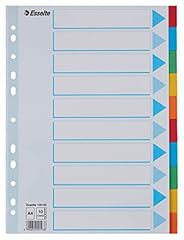Esselte register deckblatt gebraucht kaufen  Wird an jeden Ort in Deutschland