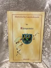 Historische landeskunde rheinp gebraucht kaufen  Wird an jeden Ort in Deutschland