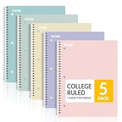 Sunee spiral notebooks for sale  Delivered anywhere in USA 