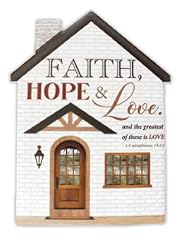 Porcelain plaque faith for sale  Delivered anywhere in UK
